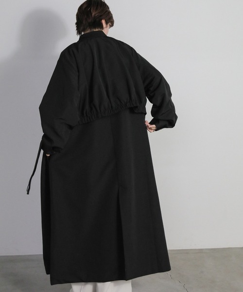「select MOCA」 トレンチコート LARGE ベージュ レディース_画像2