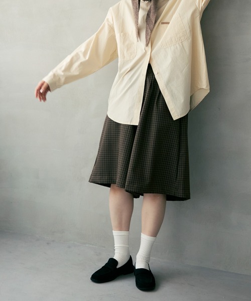 「Crisp」 ハーフパンツ FREE ブラウン レディース_画像5
