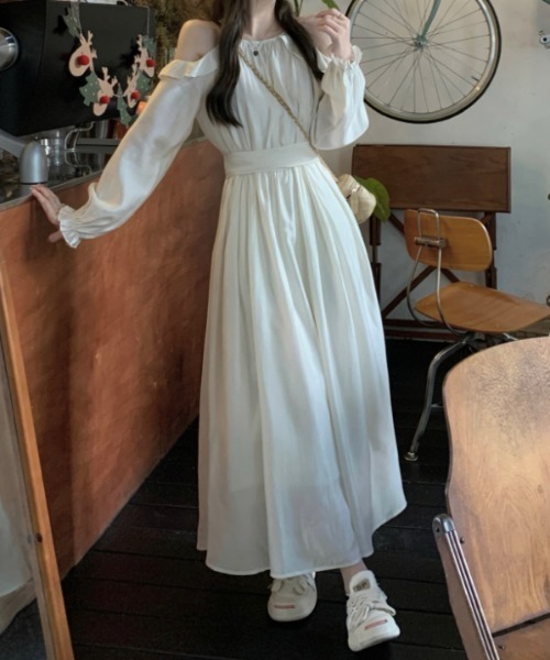 「FAVORITO」 キャミソールワンピース F ブラック レディース_画像4