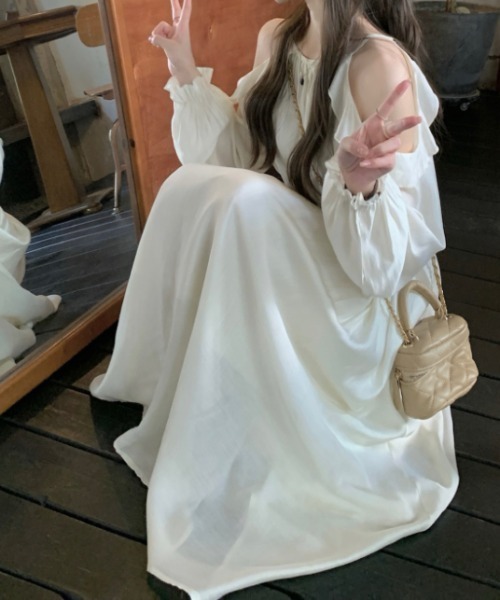 「FAVORITO」 キャミソールワンピース F ブラック レディース_画像5