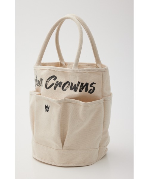 「RODEO CROWNS WIDE BOWL」 トートバッグ FREE オフホワイト レディース_画像9