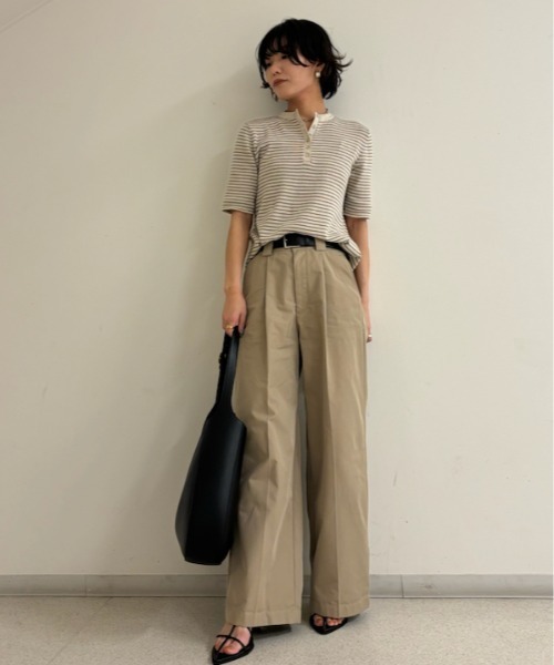 「Mila Owen」 チノパンツ 1 ベージュ レディース_画像3