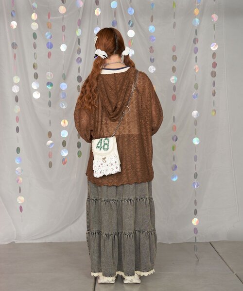 「CIAOPANIC」 ショルダーバッグ ONE SIZE サックスブルー レディース_画像7