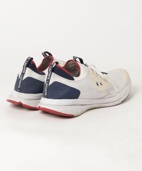 「LACOSTE」 ローカットスニーカー 44 ホワイト メンズ_画像2