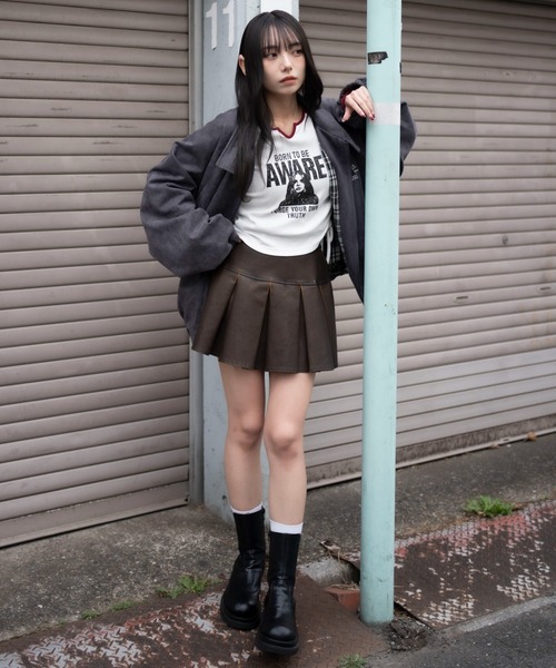 「WEGO」 ブルゾン LARGE チャコール メンズ_画像3