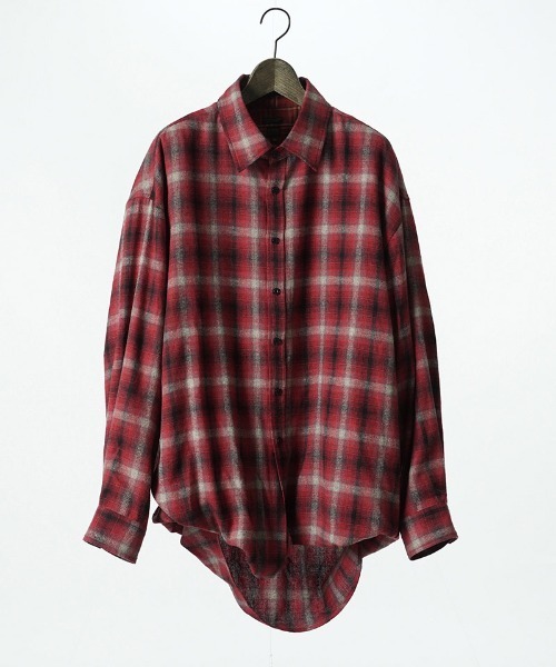 シャツ ms6557-DOUBLE-SHIRTS レイヤードシャツ(616710) メンズの画像