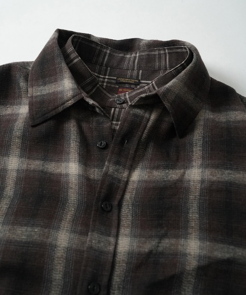 シャツ ms6557-DOUBLE-SHIRTS レイヤードシャツ(616710) メンズの画像