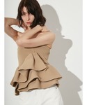 「styling/」 ベアトップ F カーキ ...の詳細画像1