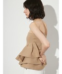 「styling/」 ベアトップ F カーキ ...の詳細画像3