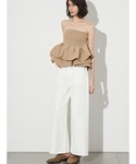「styling/」 ベアトップ F カーキ ...の詳細画像5
