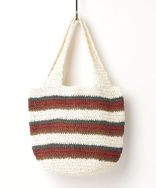 「Ray BEAMS」 かごバッグ ONE SIZE ナチュラル レディース_画像2
