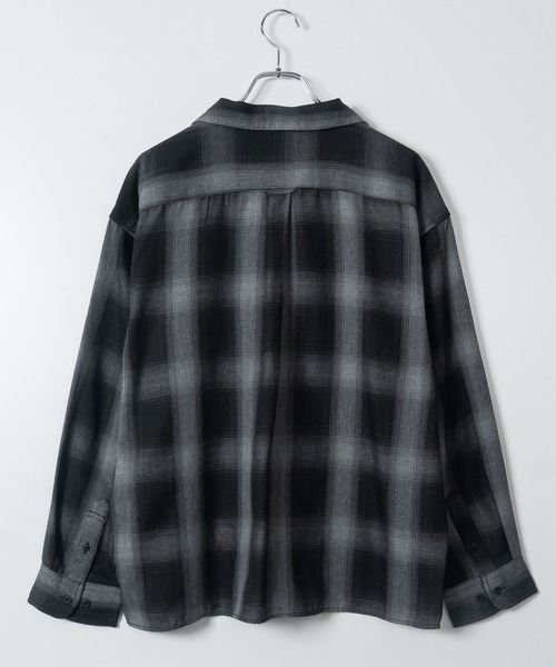 「JOHN'S CLOSET」 長袖シャツ LARGE ブルー メンズ_画像2