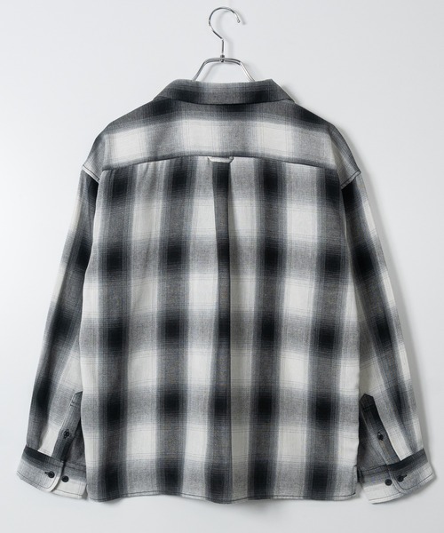 「JOHN'S CLOSET」 長袖シャツ LARGE ブルー メンズ_画像3