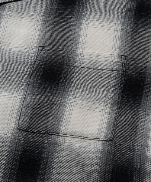 「JOHN'S CLOSET」 長袖シャツ LARGE ブルー メンズ_画像7