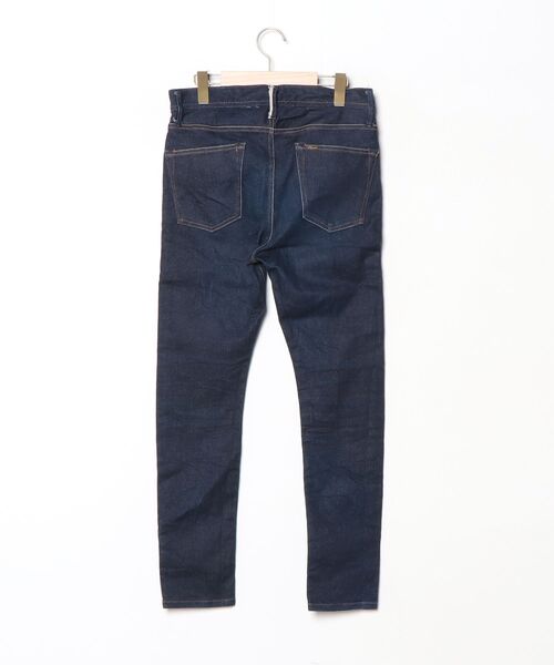 「DELUXE」 スキニーデニムパンツ SMALL ネイビー メンズ_画像2