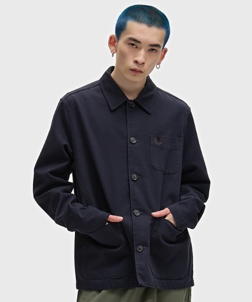 FRED PERRY（フレッドペリー） シャツ Bedford Cord Overshirt／ベッド