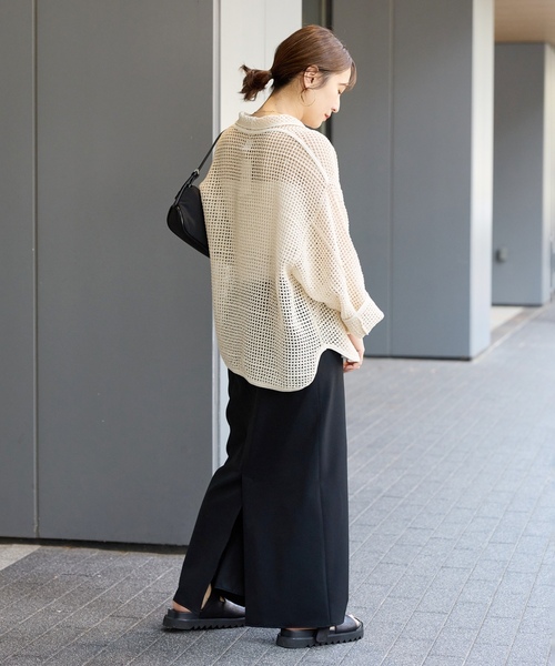 「ARMY TWILL」 長袖カットソー FREE ブラック レディース_画像9