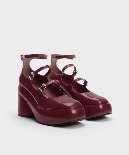 CHARLES & KEITH サンダル 7/11まで出品 CHARLES ＆ KEITH（チャールズ&キース） 「CHARLES & KEITH」 ヒール
