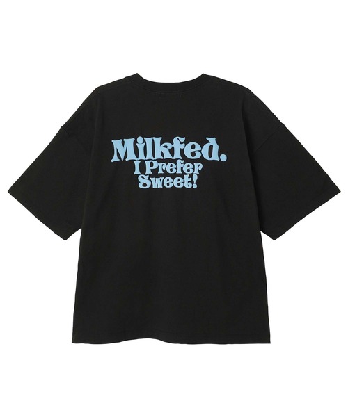「MILKFED.」 半袖Tシャツ ONE SIZE ブラック レディース_画像4