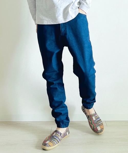 BEATJIVE（ビートジャイブ） ジーンズ ストレッチデニムジョガーパンツ
