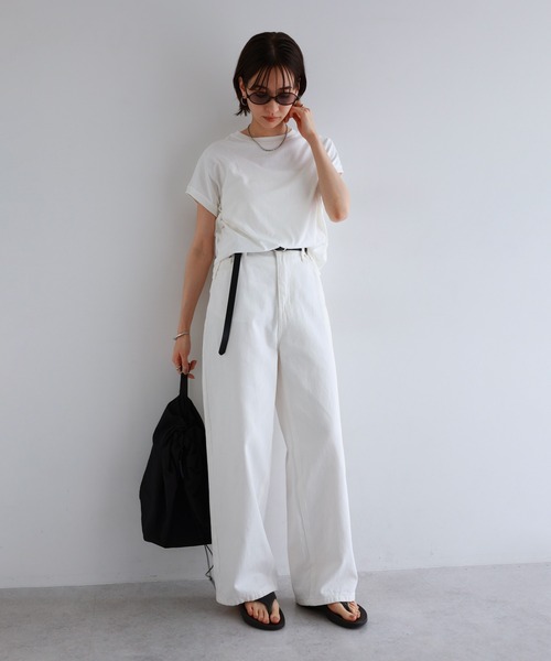 andme（アンドミー） tシャツ 「新色追加」USAコットン汗染み防止