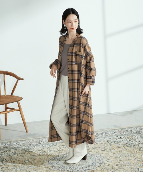 定番高評価 ワンピース シャツワンピース チェック柄 シャツワンピース ZOZOTOWN PayPayモール店 - 通販 - PayPayモール 好評低価