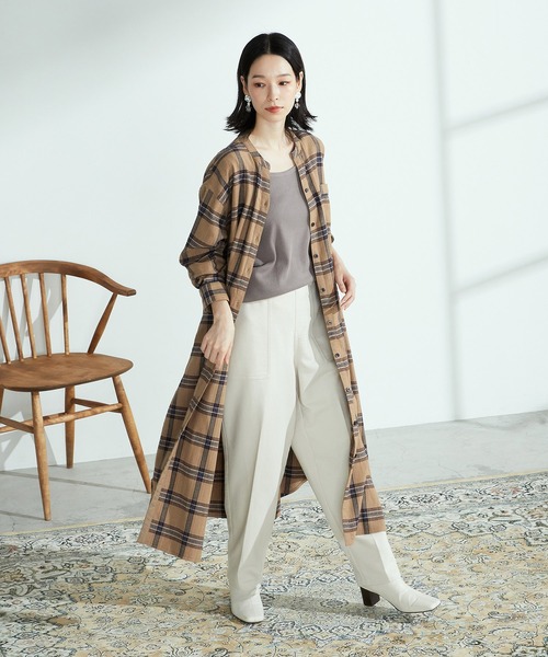 定番高評価 ワンピース シャツワンピース チェック柄 シャツワンピース ZOZOTOWN PayPayモール店 - 通販 - PayPayモール 好評低価