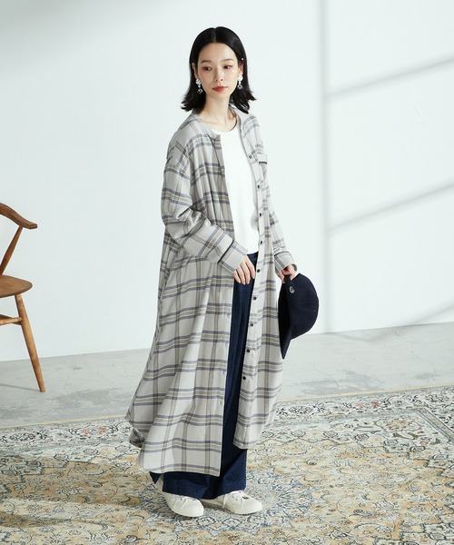 定番高評価 ワンピース シャツワンピース チェック柄 シャツワンピース ZOZOTOWN PayPayモール店 - 通販 - PayPayモール 好評低価