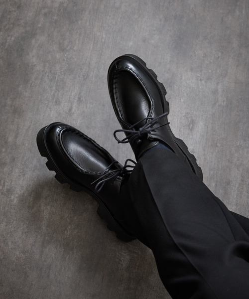 靴 PADRONE TYROLEAN SHOES with Chunky Sole PADRONE ブーツ パドローネ / TYROLEAN SHOES with Chunky Sole