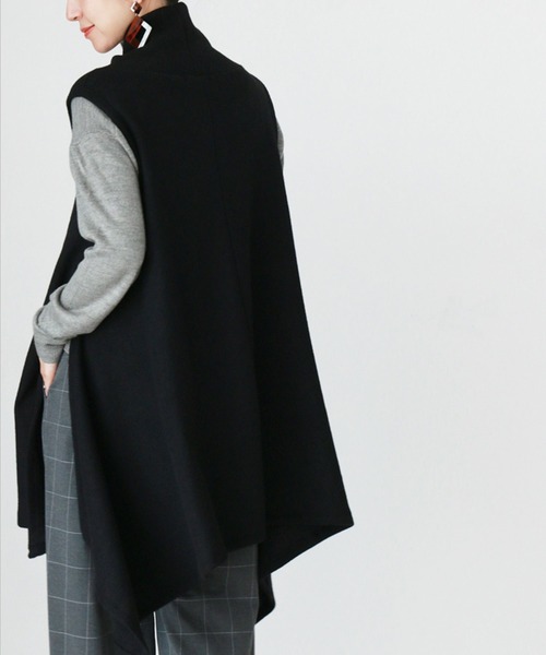 ベスト ジレ 暖かいだけじゃつまらないニットベスト レディース Vieo ベスト ジレ 暖かいだけじゃつまらないニットベスト
