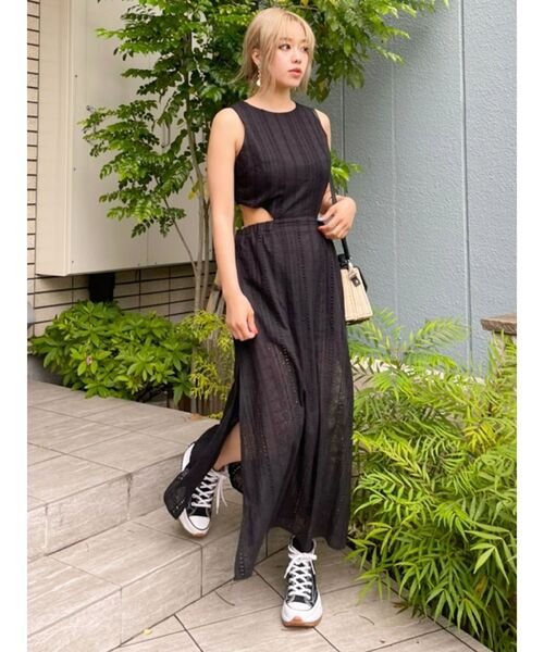 ワンピース Web限定 コットンレースバックオープンワンピース Zozotown Paypayモール店 通販 Paypayモール