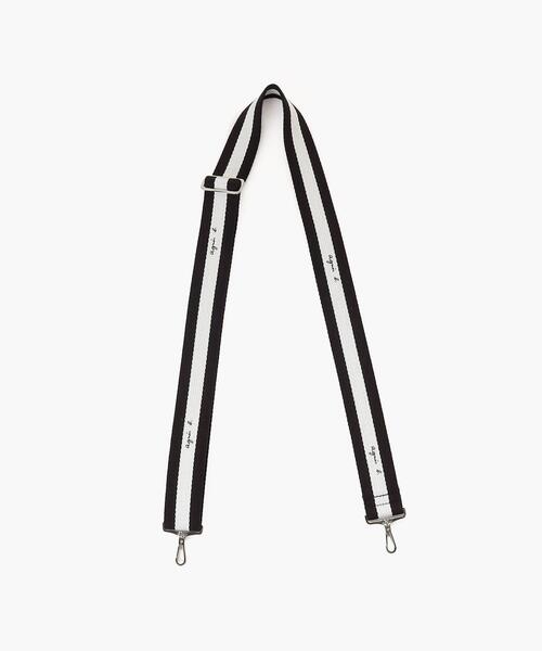 agnes b.（アニエスベー） TAA04−01 ロゴバッグベルト レディース