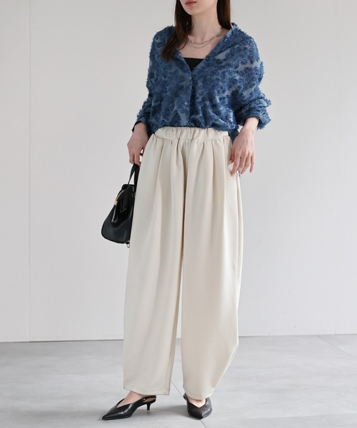 ★LEONARD★シルク混 花柄 フラワー ブラウス ブラック黒 サイズ42 ☆LEONARD☆シルク混 花柄 フラワー ブラウス ブラック黒 サイズ42