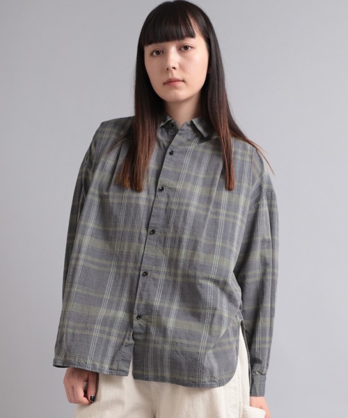 RNA-N（アールエヌエーエヌ） ブラウス シャツ B2738 40/-ムラ糸