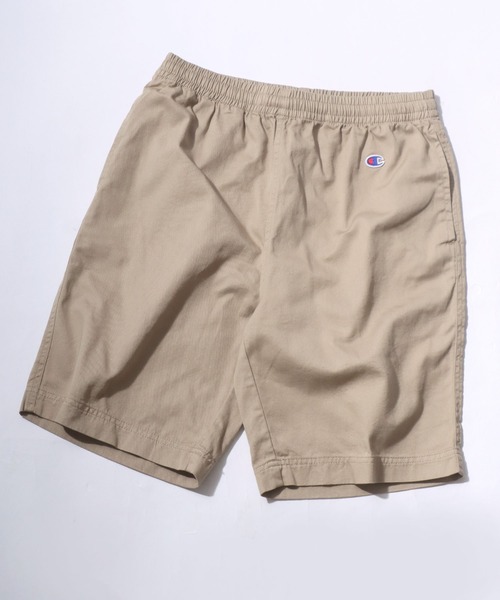 clane26ss即完売のベージュサイズ2ハーフパンツ Champion（チャンピオン） ハーフパンツ スマホショルダー チノパン