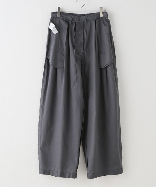 FRAMeWORK パンツ スラックス 【ATON/エイトン】MICRO COTTON