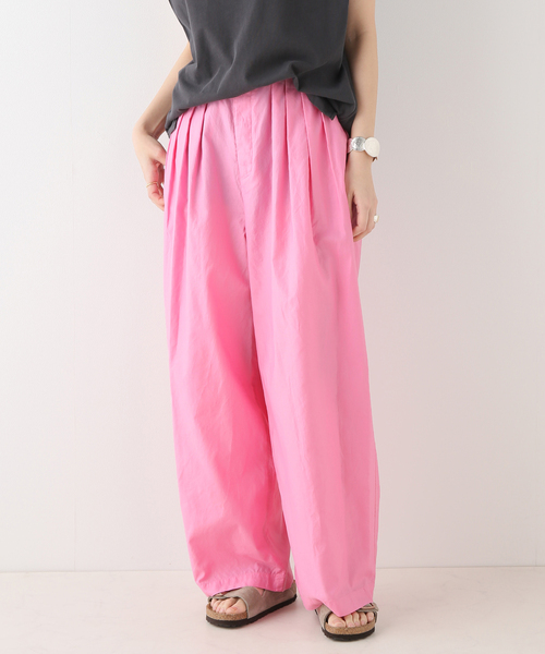 ATON パンツ ATON パンツ ATON HAND DYED NYLON OVER PANTS メンズ