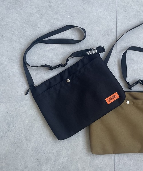 [美品] UNIVERSAL OVERALL ショルダーバック UNIVERSAL OVERALL ユニバーサルオーバーオール ショルダー