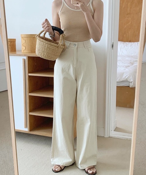 美品 クロエ 23SS ハイウエスト ワイドデニム パンツ RAVE 36 68086347b_b_06_500.jpg