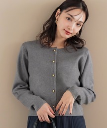 coca（コカ） カーディガン 金ボタンニットカーディガン レディース