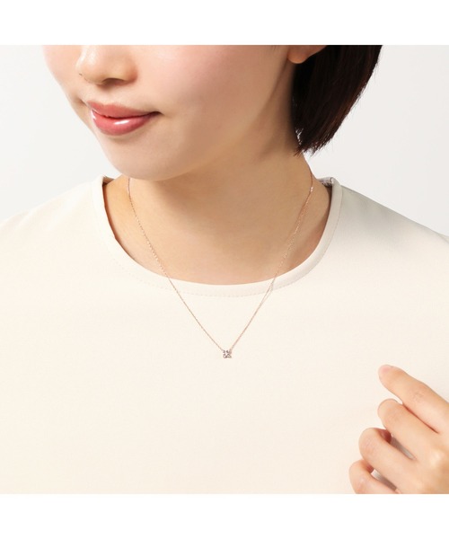 VENDOME AOYAMA（ヴァンドーム青山） ネックレス K10 ホワイトトパーズ