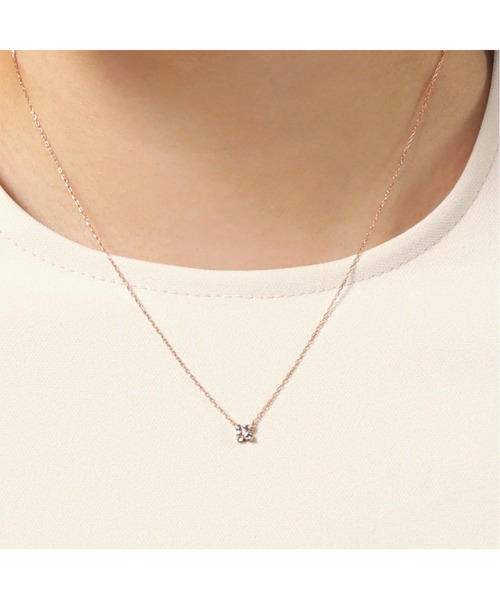 VENDOME AOYAMA（ヴァンドーム青山） ネックレス K10 ホワイトトパーズ