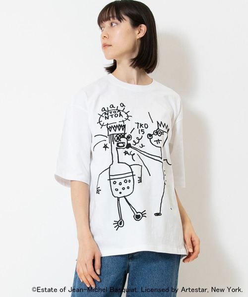Johnbull（ジョンブル） tシャツ アーティストTシャツ（バスキア
