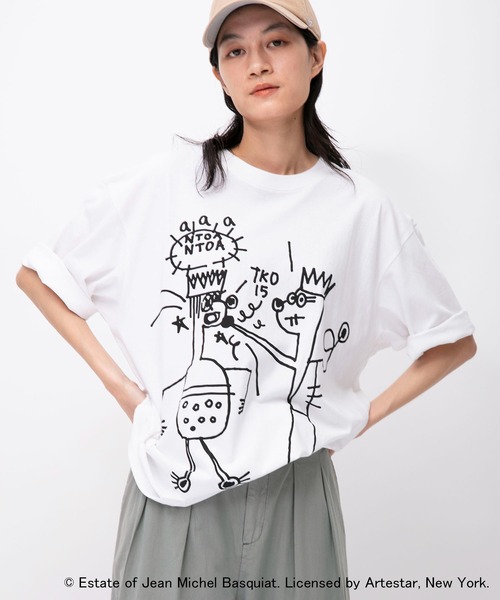Johnbull（ジョンブル） tシャツ アーティストTシャツ（バスキア