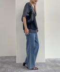 tシャツ Tシャツ ビスチェリメイク風Tシャツ...の詳細画像2