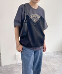 tシャツ Tシャツ ビスチェリメイク風Tシャツ...の詳細画像5