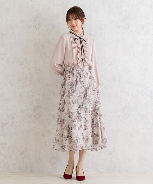Rose Tiara（ローズティアラ） ロング スカート 「セットアップ可
