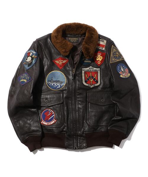 ミリタリージャケット モッズコート GOAT G-1 TOP GUN / ゴート G-1 トップガン / AVIREX / アヴィレックスの画像