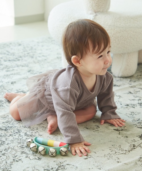 pairmanon（ペアマノン） ベビー服 ロンパース 「ベビー」ワッフル