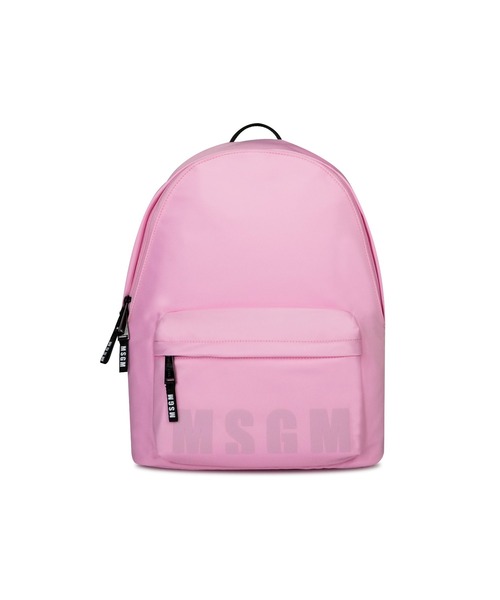 【関税込】MSGM ロゴ ナイロンバックパック MSGM KIDS リュック 「NEW」MSGMロゴ ナイロンバックパック